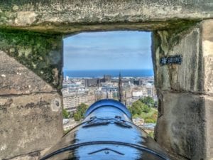 Vista de Edimburgo, Escócia