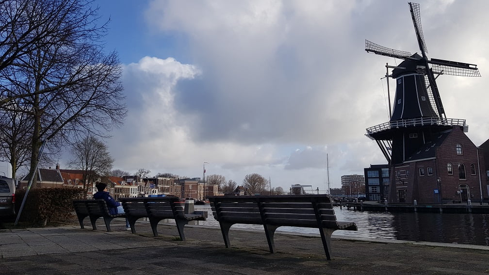 Manhã em Haarlem, Holanda