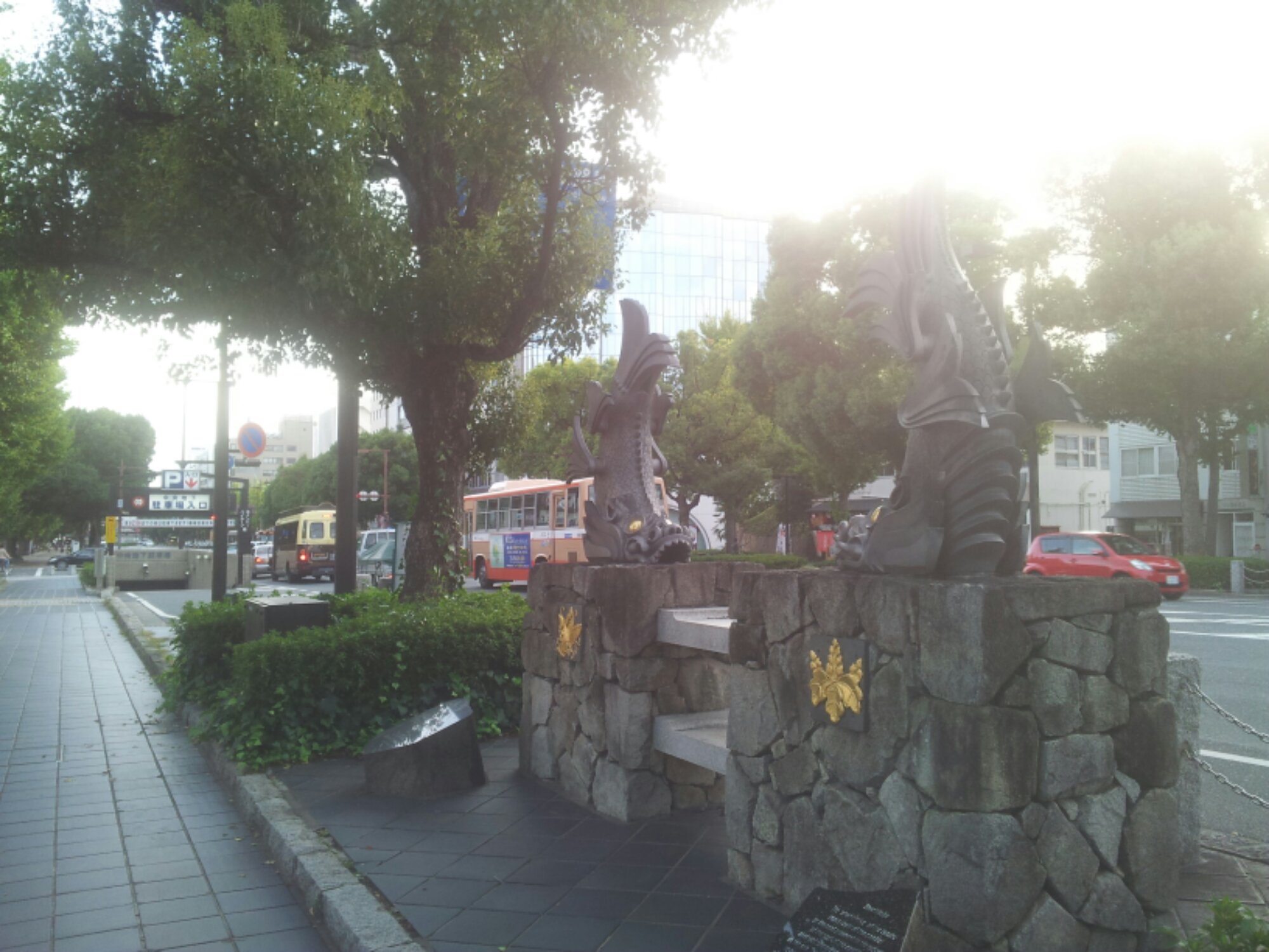 Avenida de Himeji que leva ao castelo