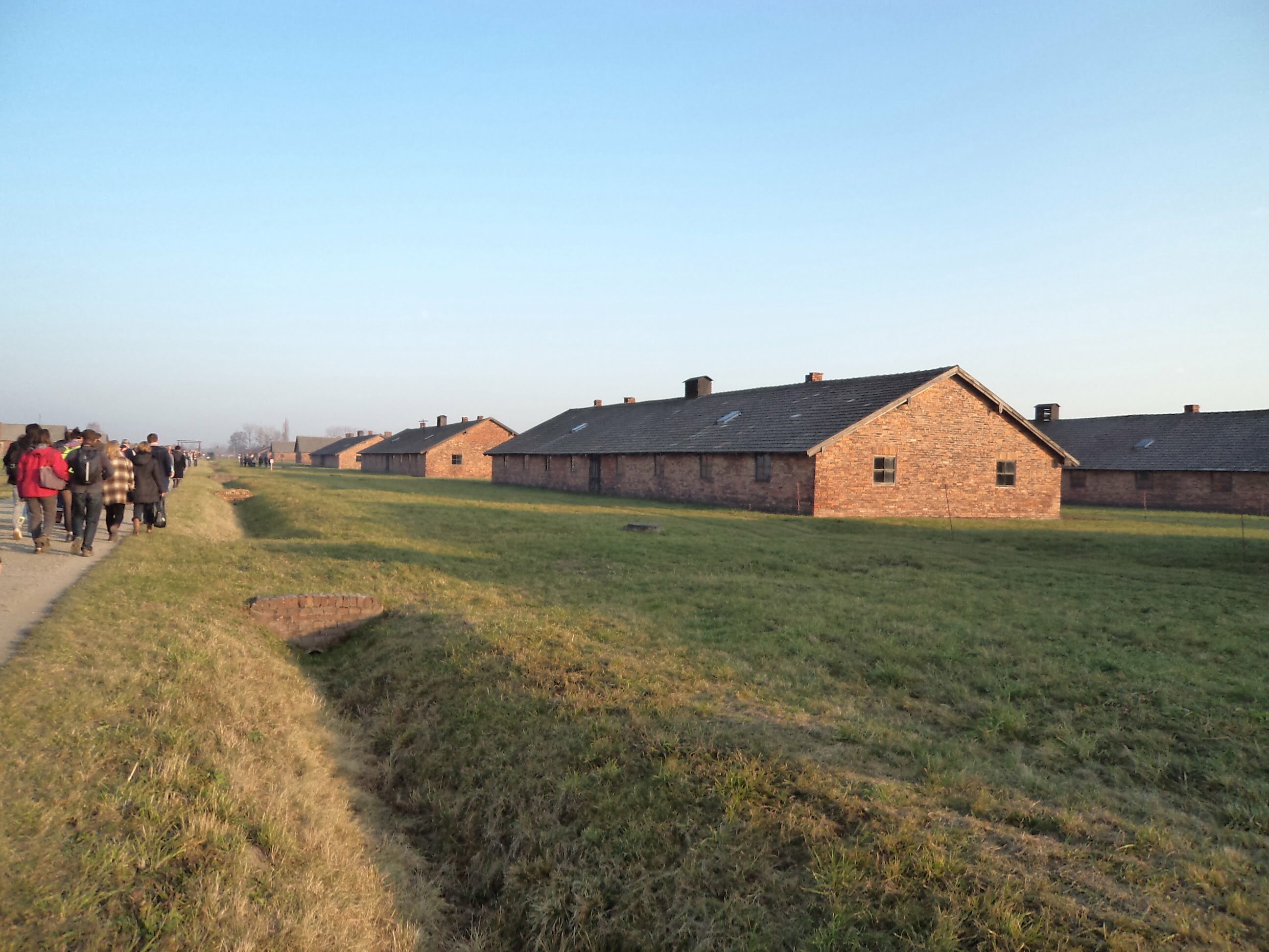 Barracões do Campo de Concentração Nazista em Auschiwitz, Polônia