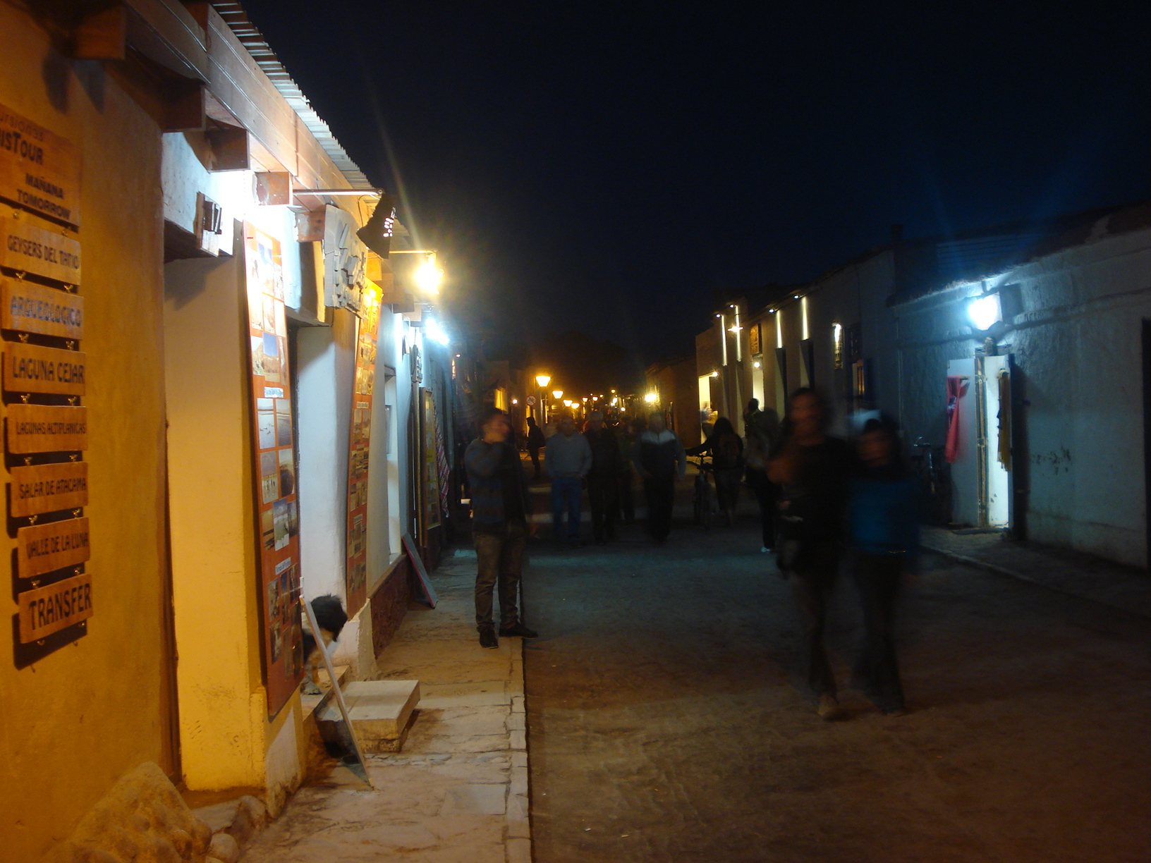 As ruas do vilarejo de San Pedro de Atacama, Chile 1
