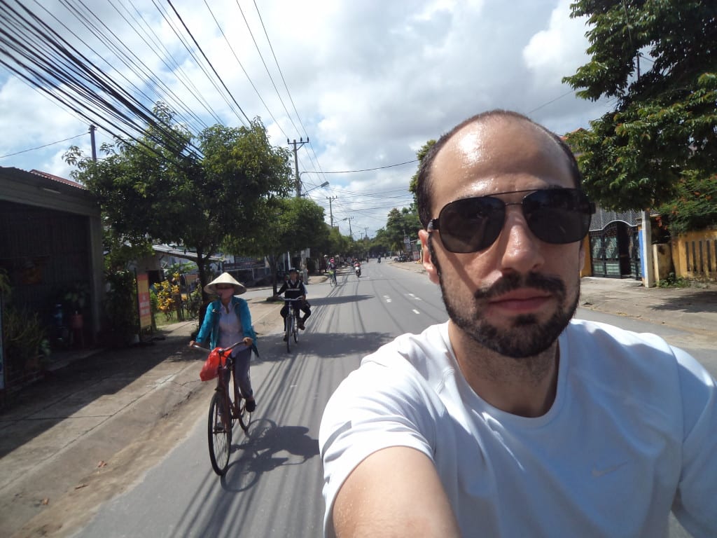 Andando de Bike em Hoi An, Vietnã