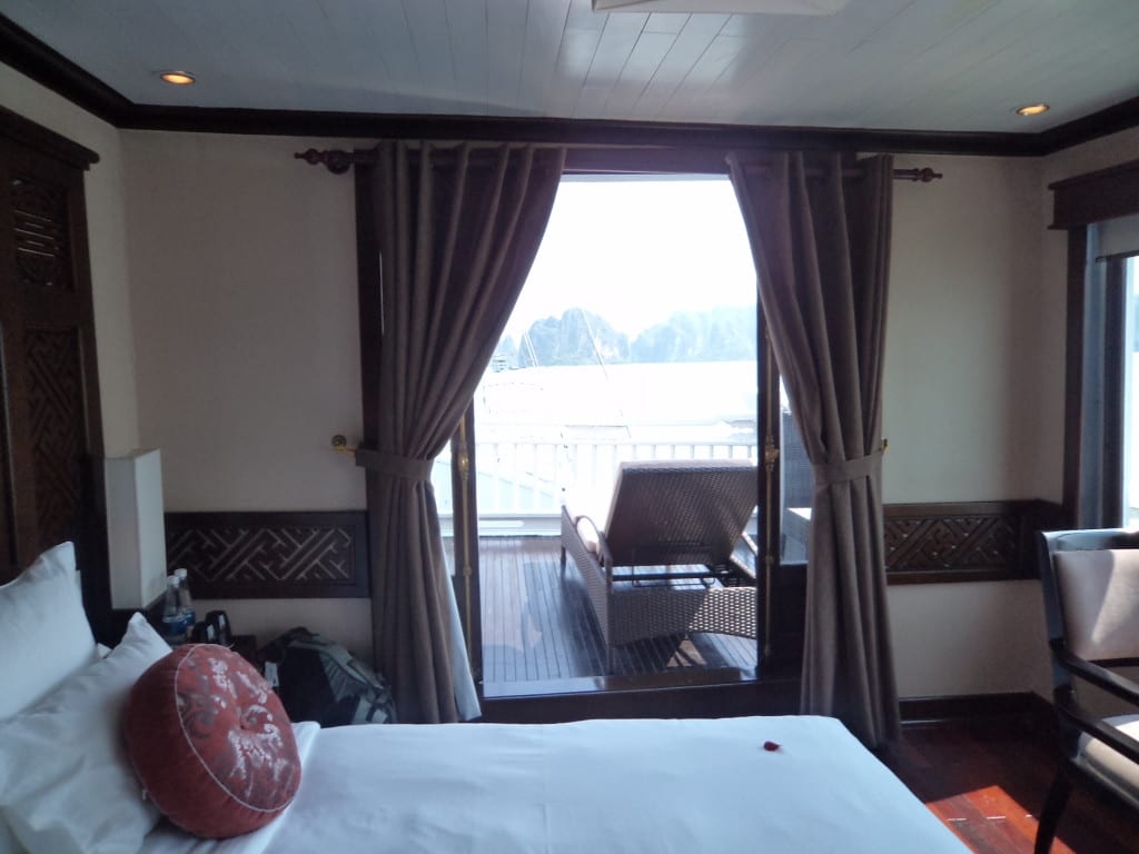 Quarto com Terraço na Paradise Cruise - Ha Long Bay