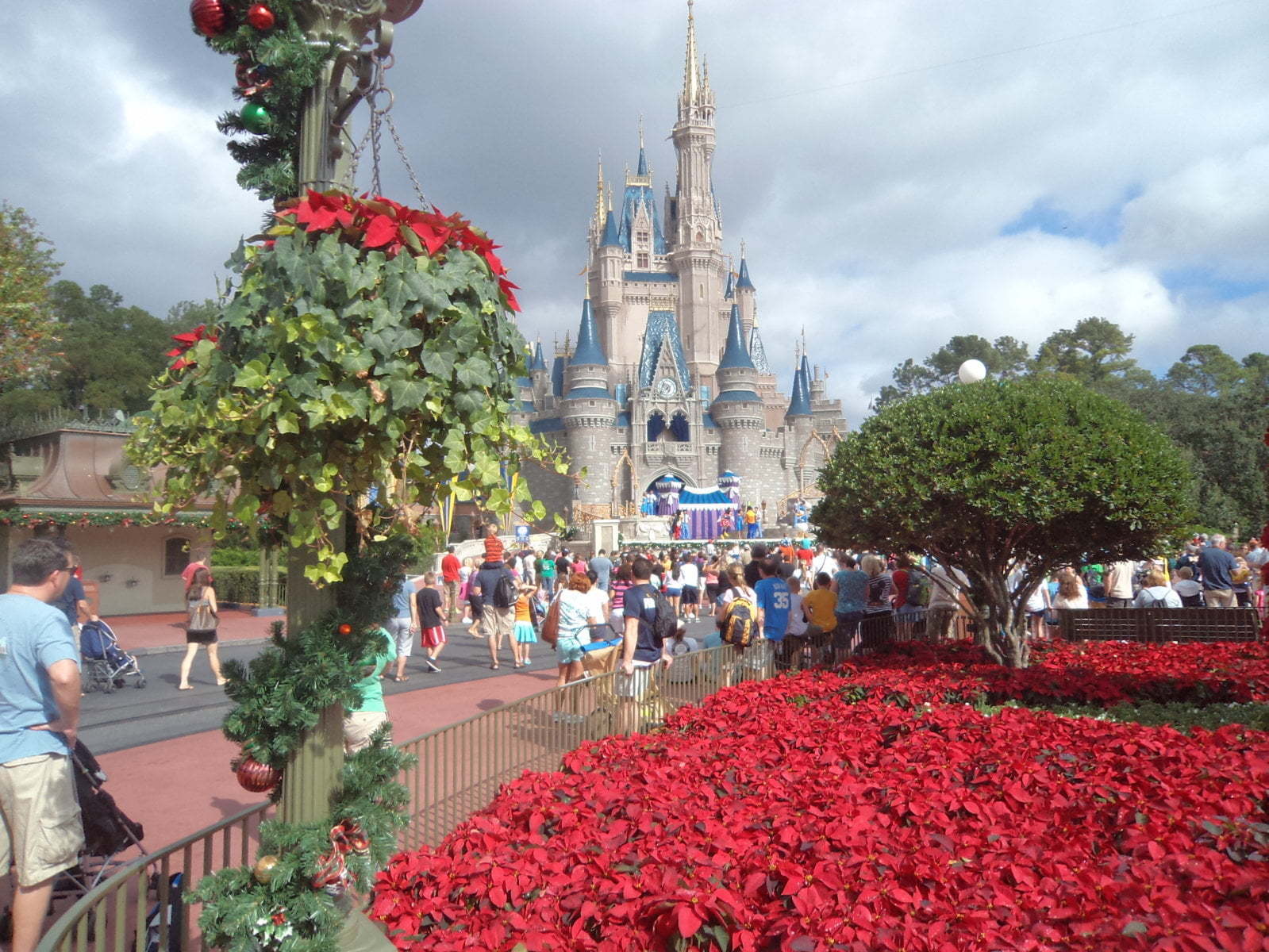 O famoso castelo da Princesa no Magic Kingdom da Disney - Orlando, EUA
