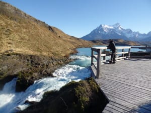 Salto Chico em Torres del Paine, Patagonia, Chile