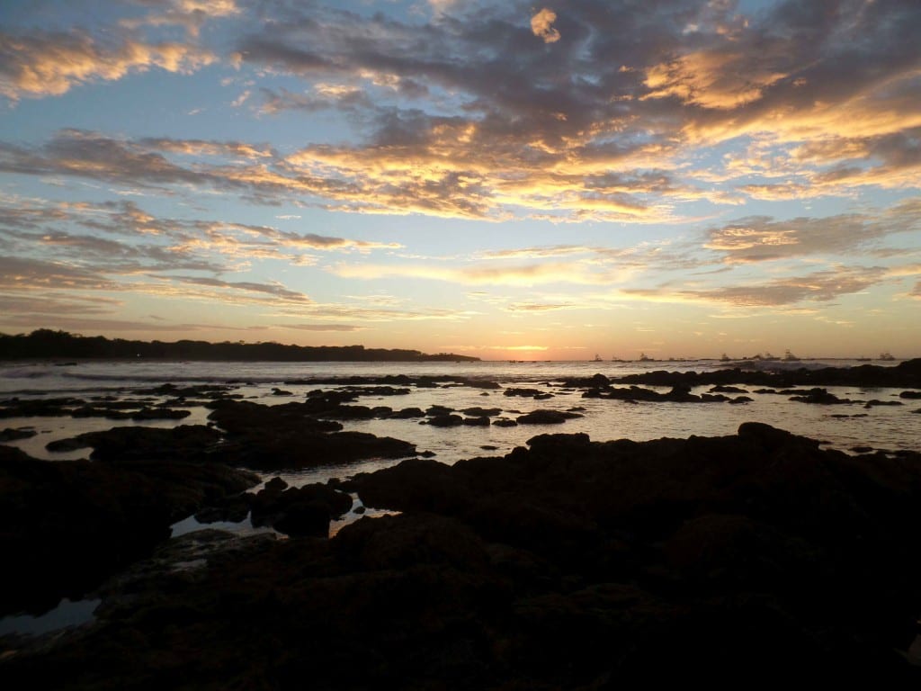 Por do sol em Tamarindo - Costa Rica