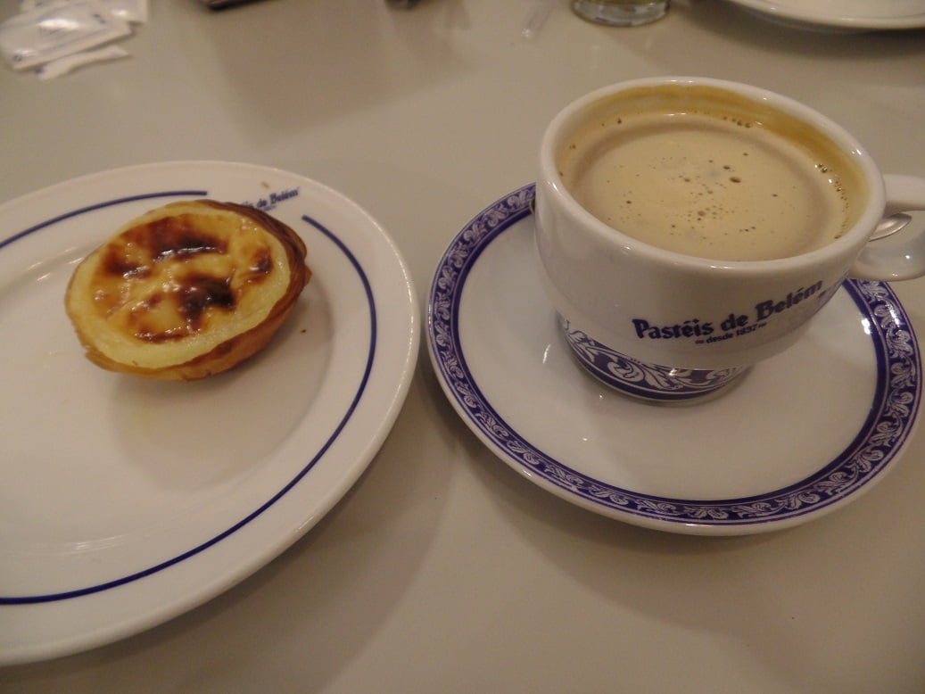 Café e Pastel de Belém, em Lisboa, Portugal