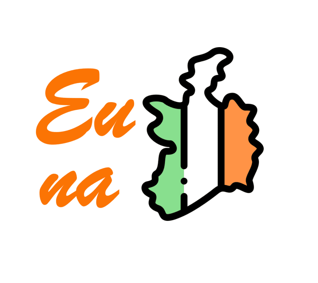 Eu na Irlanda - Logo