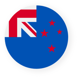 Nova Zelândia - Icone Bandeira Redonda - Feepik Falticon
