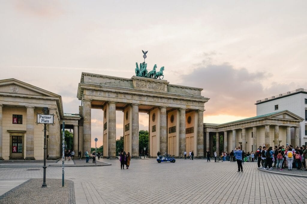 Portao de Brademburo em Berlin, Alemanha